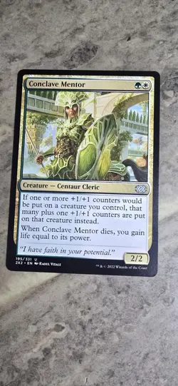 Conclave Mentor Double Masters 2022 Regular Creature Uncommon MTG NM - Image 1