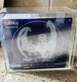Pokemon TCG Sun and Moon Base Set ETB Set of 2 - Brand New Sealed With CASES - Image 3