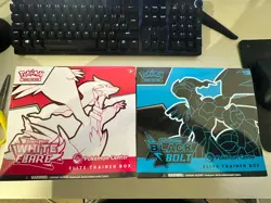 Black Bolt & White Flare Pokemon Center Elite Trainer Box Sealed ETB - Image 1