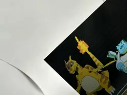 Topps Blue Logo-Pokemon Mewtwo Strikes Back-Round One Equals Defeat-26 Holo NM/M - Image 3