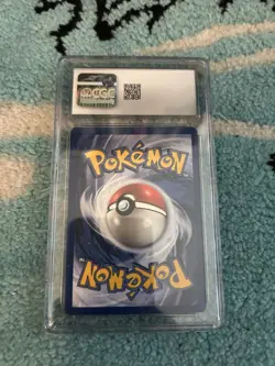 CGC old label 8 Psyduck Black Star Promo 20 - Pokemon League 2000 WotC - Image 2