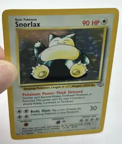Pokemon TCG Snorlax Jungle 11/64 Holo Unlimited Holo Rare LP - Image 4