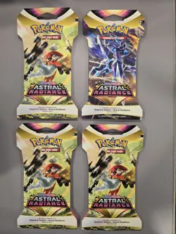 Pokemon Astral Radiance Sleeved Booster Packs X4 - Image 1