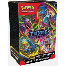 Pokemon - Bundle Fiamme Spettrali Phantasmal Flames 6 Buste sealed ITALIANO - Image 1