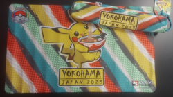Pokemon 2023 World Championships Yokohama Japan Worlds 23 Pikachu Ramen Playmat - Image 1