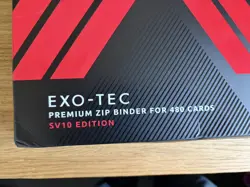 🔥 SV10 Vault x 12 Pocket Exo-Tec Zip Binder Destined Rivals Pokemon TCG 🔥 - Image 1