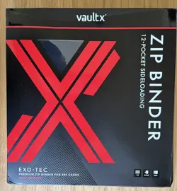 🔥 SV10 Vault x 12 Pocket Exo-Tec Zip Binder Destined Rivals Pokemon TCG 🔥 - Image 2