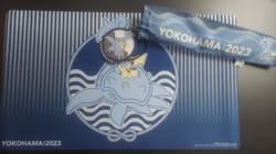 Pokemon 2023 World Championships Yokohama Japan Worlds 23 Pikachu Lapras Playmat - Image 1