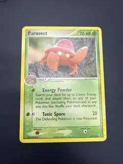 Parasect 43/112 Pokemon FireRed & LeafGreen 2004 Non Holo - Image 1