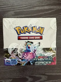 Pokemon Temporal Forces Booster Box Scarlet & Violet 36 Booster Packs - Image 1