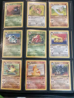 1st Edition Pokemon Jungle Master Set 64/64 100% Complete NM Vintage - Image 5