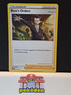Pokemon TCG - CLB Classic Collection - 019/034 - Boss’s Orders - Holo NM - Image 1