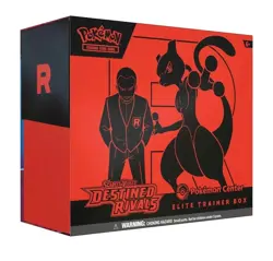Pokemon Destined Rivals Pokemon Center Exclusive ETB Elite Trainer Box Inhand - Image 1