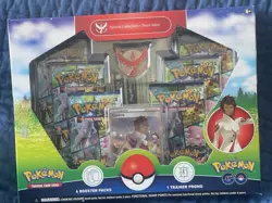 Unopened Sealed Pokemon Go Special Collection Team Valor TCG Mint! - Image 1