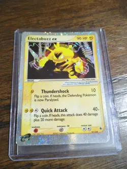 Pokemon TCG Electabuzz ex 2003 EX Ruby & Sapphire 97/109 LP - Image 1