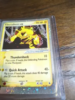 Pokemon TCG Electabuzz ex 2003 EX Ruby & Sapphire 97/109 LP - Image 2