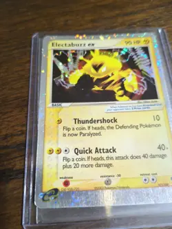 Pokemon TCG Electabuzz ex 2003 EX Ruby & Sapphire 97/109 LP - Image 3