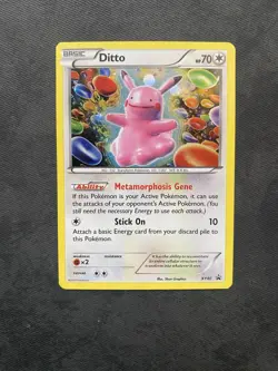 Pokemon Holo Black Star Promo Ditto- XY40 - Image 1