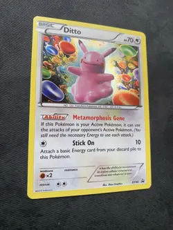 Pokemon Holo Black Star Promo Ditto- XY40 - Image 2