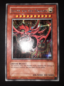 Yu-Gi-Oh! Slifer the Sky Dragon, GBI-001, Secret Rare, Englisch, EX/Back Good - Image 5