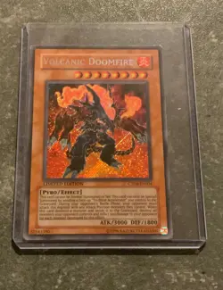 Limited Edition Secret Rare Volcanic Doomfire (CT04-EN004) Yu-Gi-Oh! yugioh TCG - Image 1