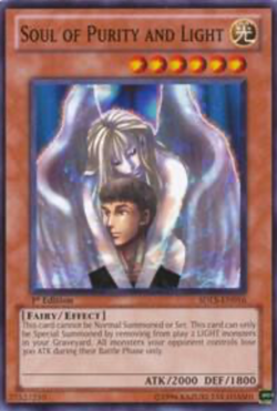 Soul of Purity and Light - SDLS-EN016 LP Common - 1st ed - Yugioh - Image 1