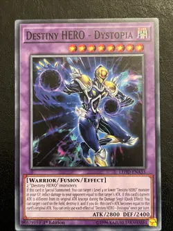 Yu-Gi-Oh TCG Destiny Hero Dystopia LEHD ENA33 NM - Image 3