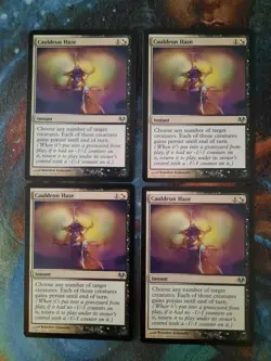 MTG Magic the Gathering - 4 x Cauldron Haze (a playset!) - Eventide EX - Image 1