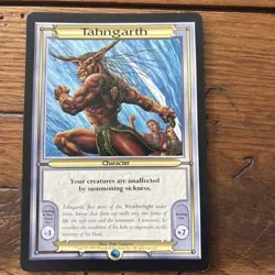 MTG✨TAHNGARTH-OVERSIZED ✨Vanguard MINT RARE Series #1 1997 - Image 1