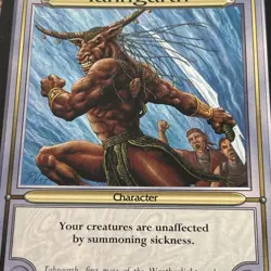 MTG✨TAHNGARTH-OVERSIZED ✨Vanguard MINT RARE Series #1 1997 - Image 3