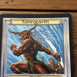 MTG✨TAHNGARTH-OVERSIZED ✨Vanguard MINT RARE Series #1 1997 - Image 4