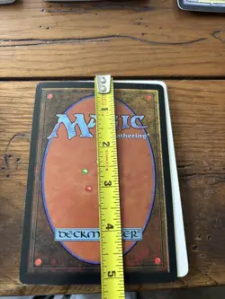 1997 Magic the Gathering GERRARD Vanguard Oversized SERIES #1 CARD - Image 3