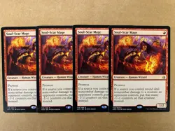 MTG 4x Soul-Scar Mage # 148 Amonkhet Modern Magic the Gathering x4 LP - Image 1