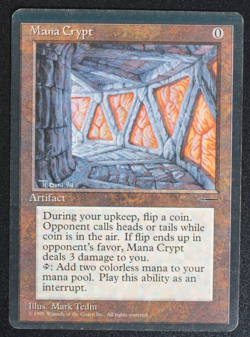 Mana Crypt Magic Card Harper Prism HP Promo MTG - Image 1