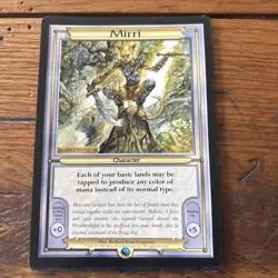 1997 MTG Magic The Gathering MIRRI Oversized Card Deckmaster - Image 1