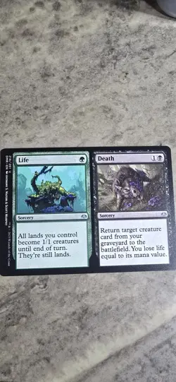 Life Death Dominaria Remastered Regular Sorcery Uncommon MTG NM - Image 2