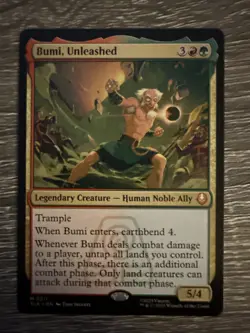 Bumi, Unleashed - 0211 - Avatar: The Last Airbender TLA - MTG - NM/M - Image 1