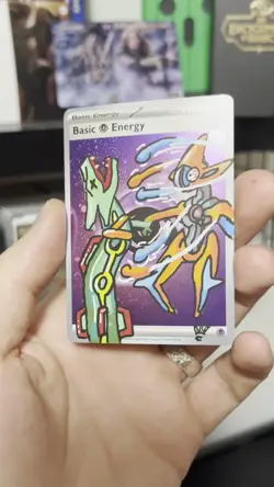 Deoxys x Rayquaza! Hand painted Energy! Pokemon Custom Alter - Image 2