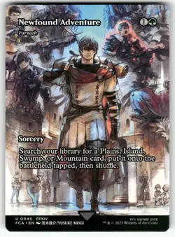 MTG FINAL FANTASY: Farseek Through the Ages #45 Newfound Adventure NM+ - Image 1