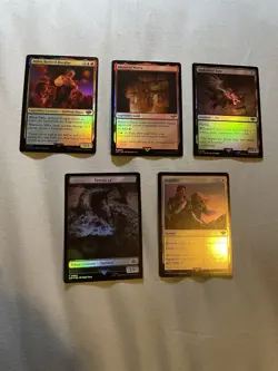 FOIL LOT Lord of the Rings MTG Tales Middle-earth Magic Gathering Collector Card - Image 1