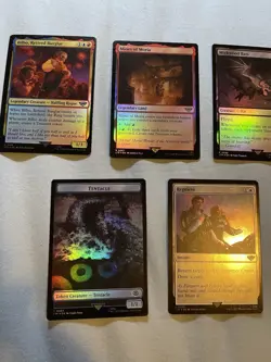 FOIL LOT Lord of the Rings MTG Tales Middle-earth Magic Gathering Collector Card - Image 2