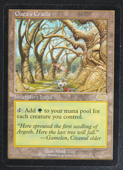 Gaea's Cradle Urza's Saga Magic Card MTG Reserved List - Image 1