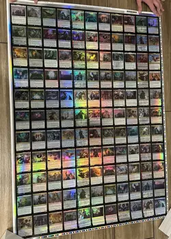MTG Magic the Gathering War of the Spark FOIL Uncut Rare/Mythic Sheet - Image 2