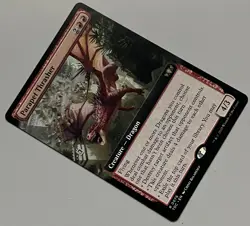 MTG Tarkir: Dragonstorm Commander Parapet Thrasher Creature RARE REGULAR #0076 - Image 2