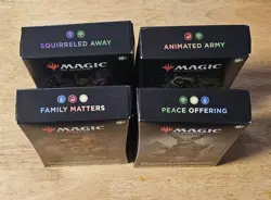 Magic the Gathering: Bloomburrow Commander Decks Set of 4 - Image 1