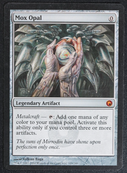 Mox Opal Magic Card Scars of Mirrodin MTG - Image 1