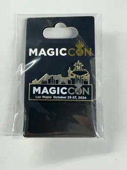 Magic Con Las Vegas Pin - Engraved - Limited Edition October 25-27, 2024 MTG E3 - Image 1
