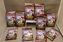 WIZARD OF THE MAGIC THE GATHERING STRIXHAVEN SCHOOL OF IMAGES LOT OF 10 PACKS c - Image 1