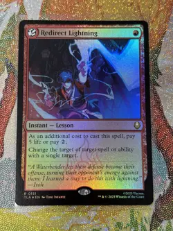 2025 MTG Avatar The Last Airbender Redirect Lightning Foil #151 - Image 1