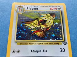 US Seller- Spanish Pokemon Holo Pidgeot- Swirl- Jungle Set 8/64 - LP - Image 4